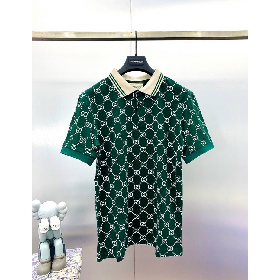 Áo Polo Nam cổ bẻ guci thun basic cộc tay vải cá sấu cotton phong cách trẻ trung chuẩn form nhiều màu