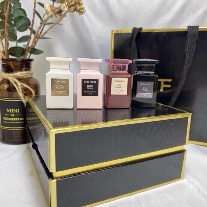 Set Bộ Nước Hoa Tom Ford Mini 4 chai / 7,5ml chai | Thế Giới Skin Care