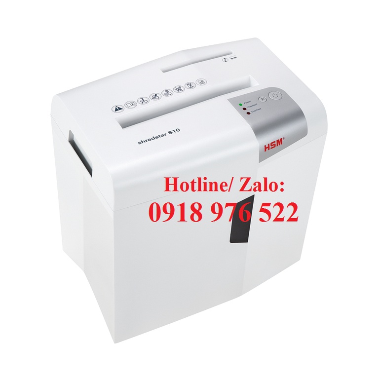Máy hủy tài liệu HSM Shredstar S10