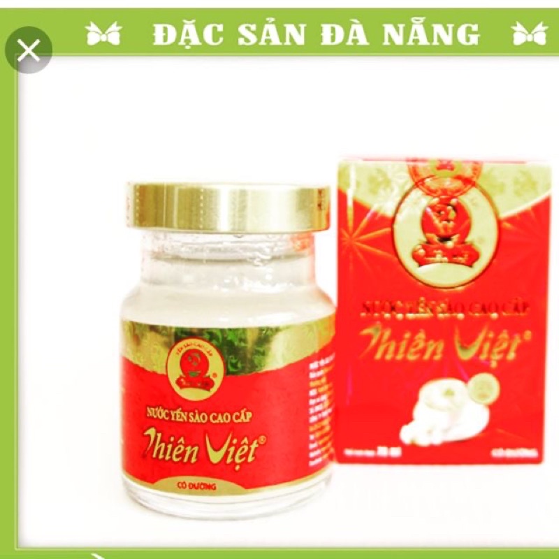 Nước yến sào Thiên Việt lọ 70ml có đường - Hàng tặng