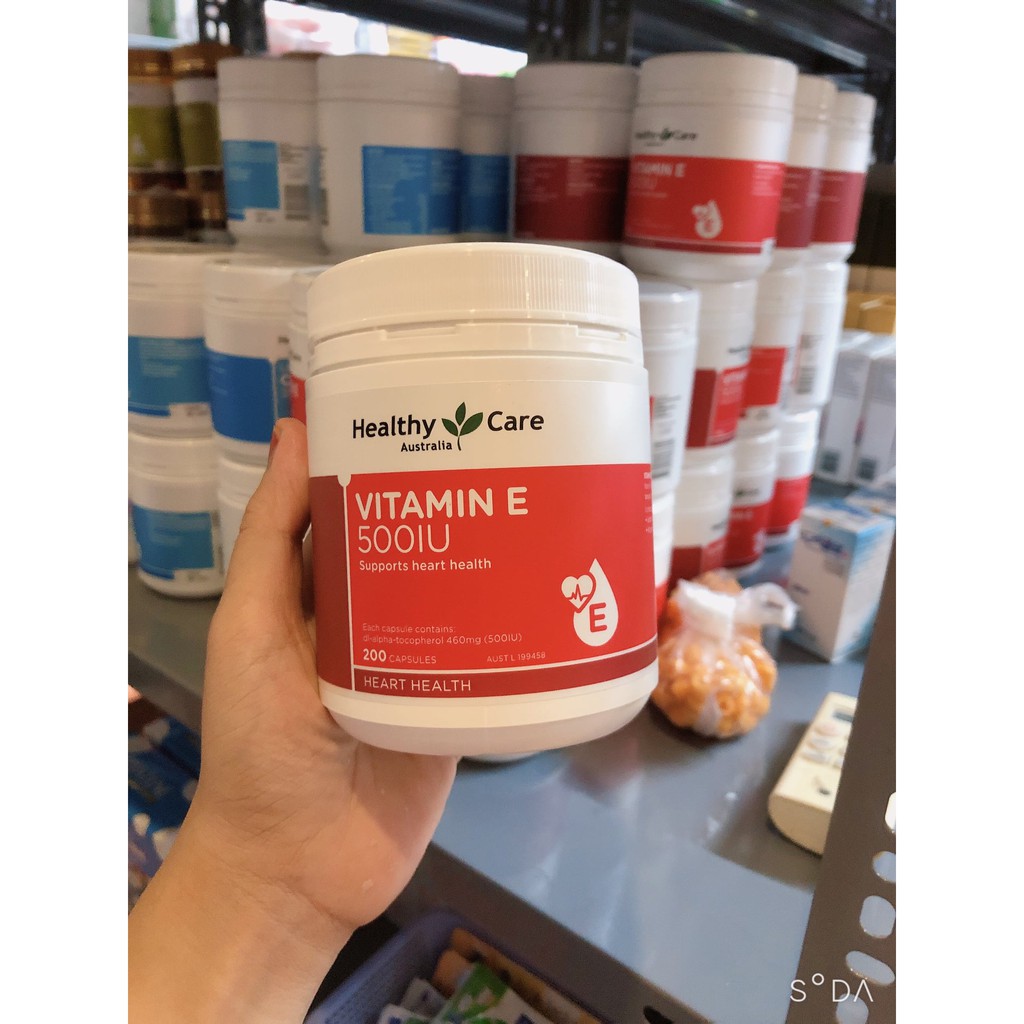 Viên Uống Hỗ Trợ Làm Đẹp Da Căng Bóng Mịn Vitamin E Healthy Care 200 Viên | BigBuy360 - bigbuy360.vn