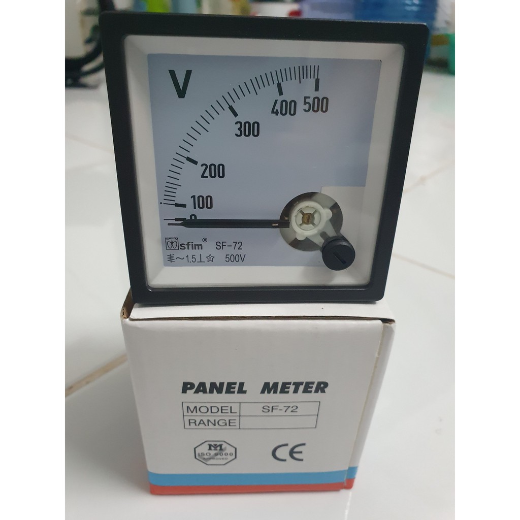 Đồng hồ đo Volt kế SF-72 AC300V/ AC500V