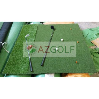Thảm tập golf swing 1,2x1,5m ( tặng kèm tee cao su và bóng tập golf)