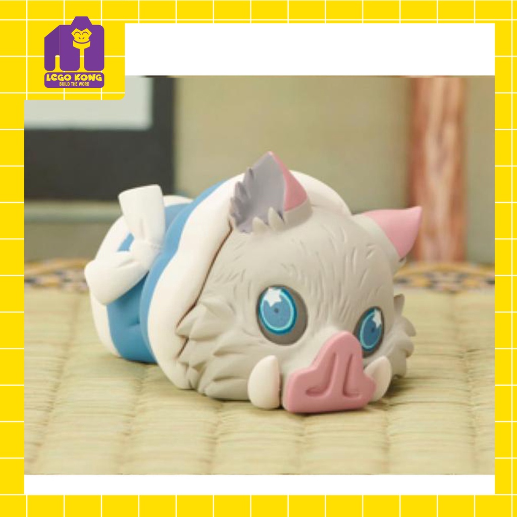 Mô hình nhân vật Demon slayer Chibi nằm ngủ đồ chơi figure Kimetsu no Yaiba thanh gươm diệt quỷ anime nhật bản