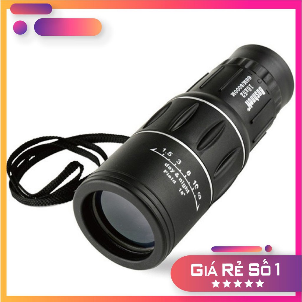 Ống nhòm Bushnell một mắt 16x52 (Đen) gia siêu hot