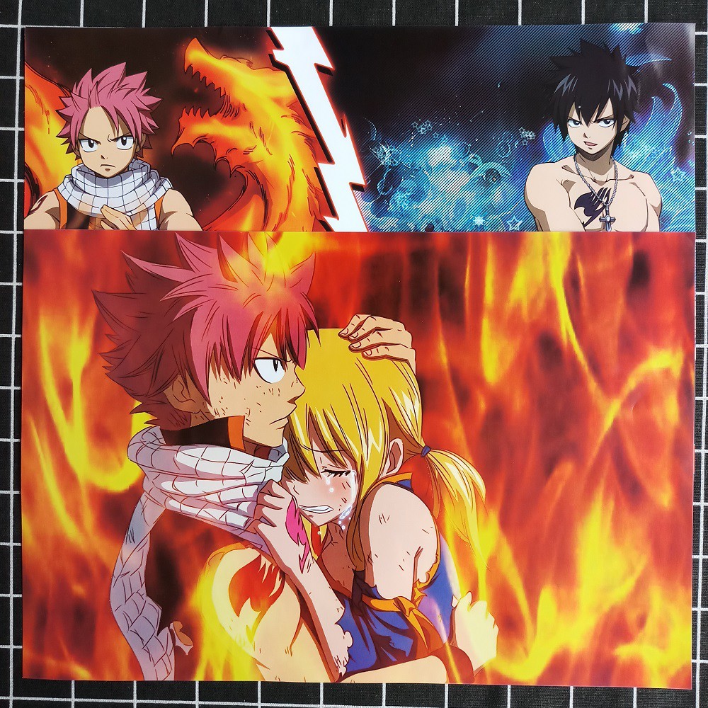 Poster Anime Fairy Tail (8 Tờ)