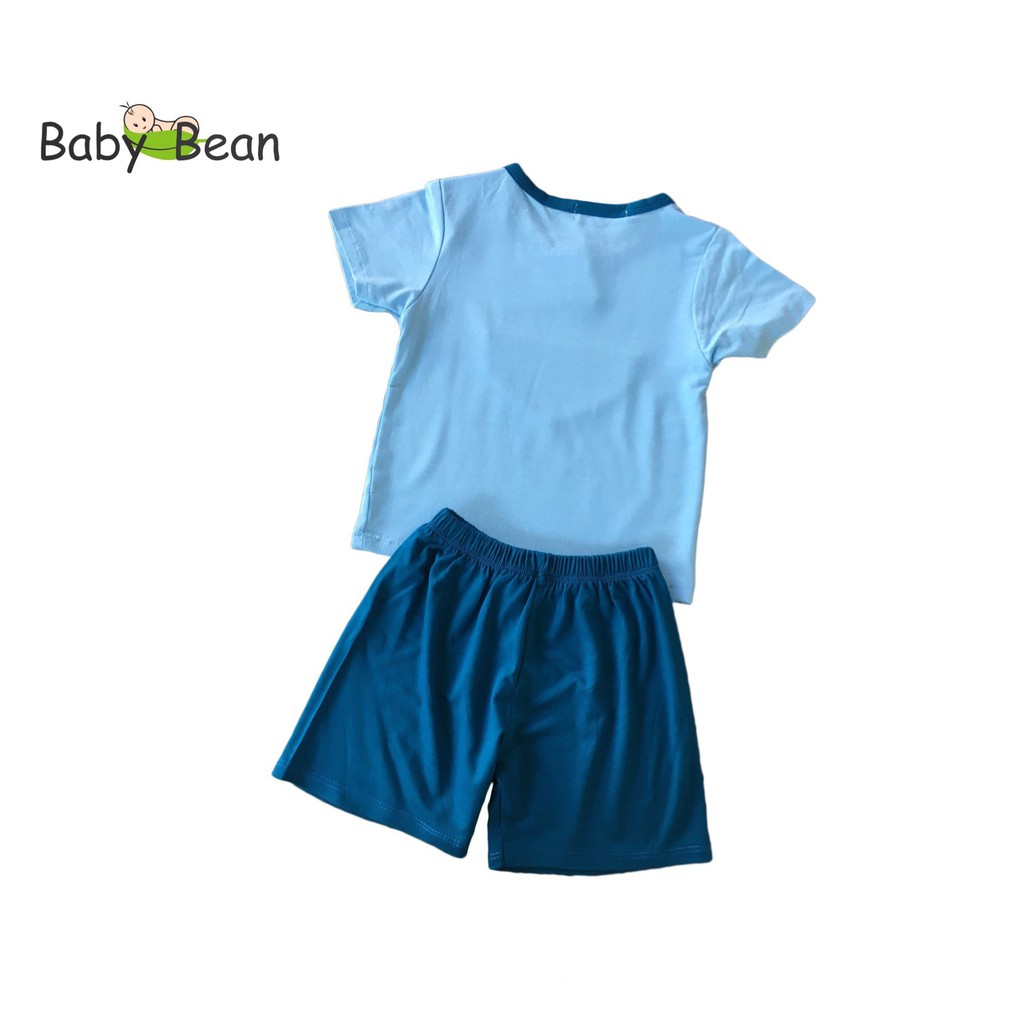 [MÃ SUPERKID GIÁ HỦY DIỆT] Bộ Đồ Thun Lạnh Tay Ngắn Bé Sơ Sinh Trai BabyBean MÀU NGẪU NHIÊN (7kg-13kg)