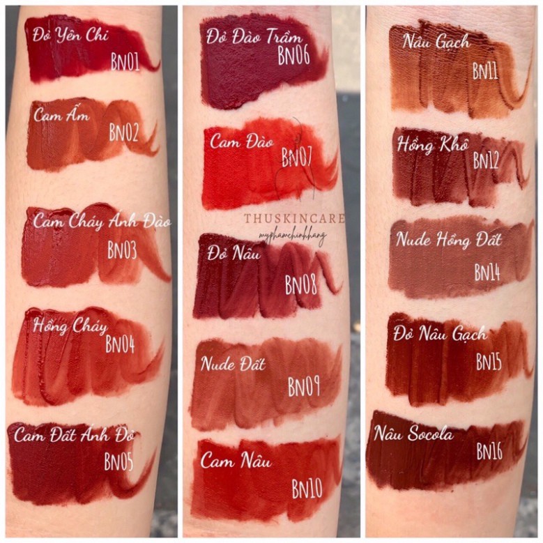 [BERNICE] SON KEM LÌ MỊN MÔI BERNICE MẪU MỚI 2021 - SON KEM BERNICE CHÍNH HÃNG 100% | BigBuy360 - bigbuy360.vn