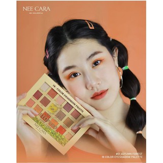 Phấn Mắt Nee Cara Leopard Live Free 18 Ô