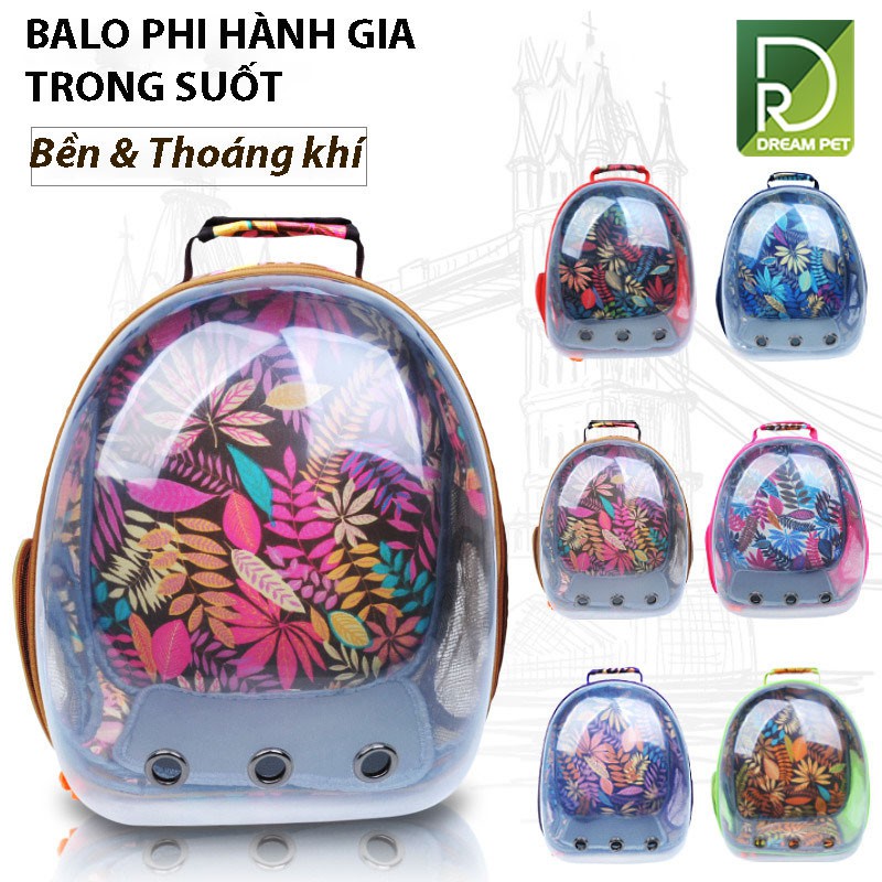 Balo Vận Chuyển Chó Mèo - Balo Đựng Chó Mèo Phi Hành Gia - Balo Chó Mèo Bãi Biển