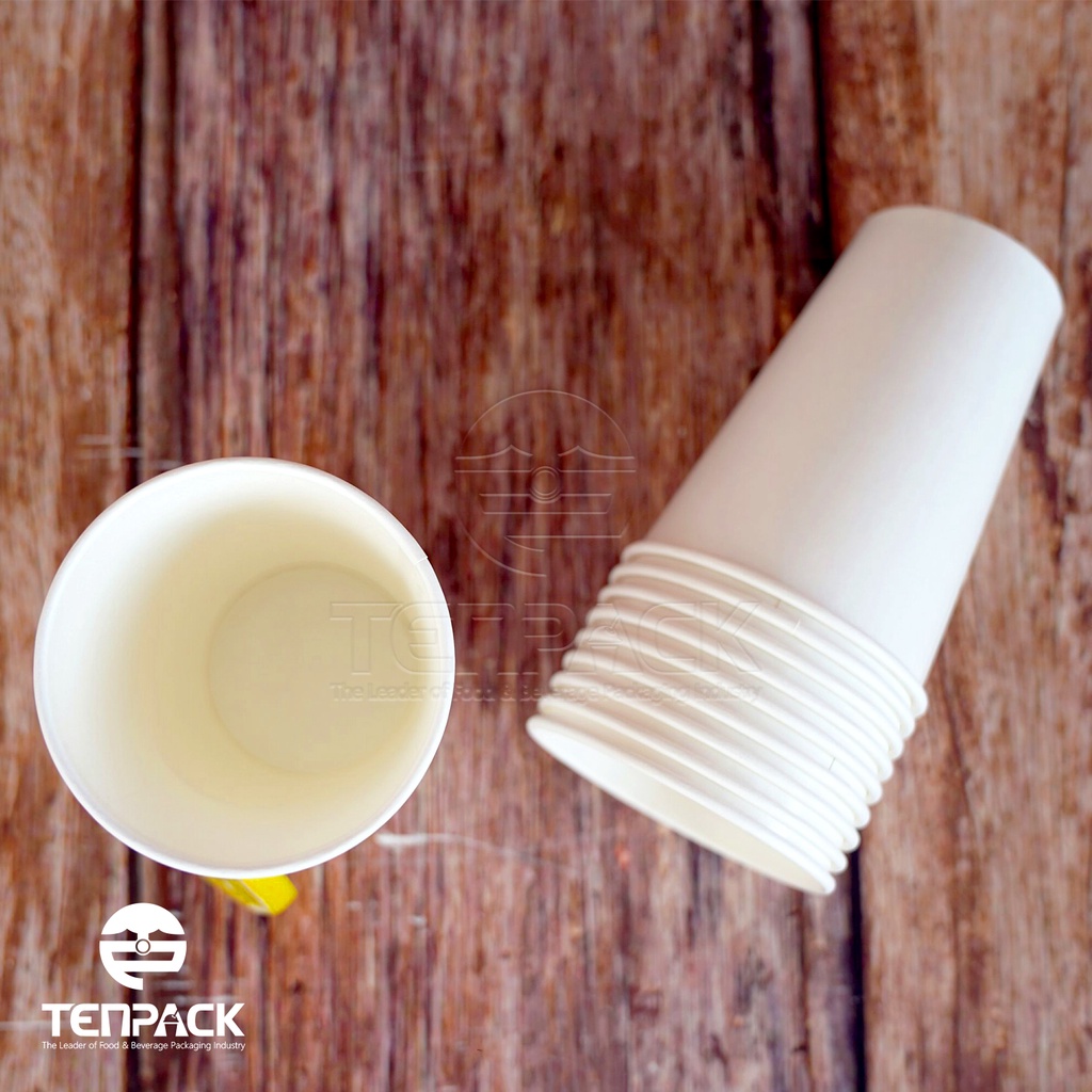 25 Ly giấy trơn 16oz ~ 480ml