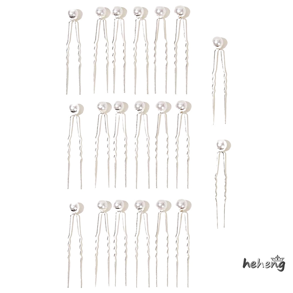 Bộ 20 Trâm Cài Tóc Bằng Hợp Kim Đính Ngọc Trai Phong Cách Trung Hoa Cổ Điển Dành Cho Nữ Mặc Sườn Xám