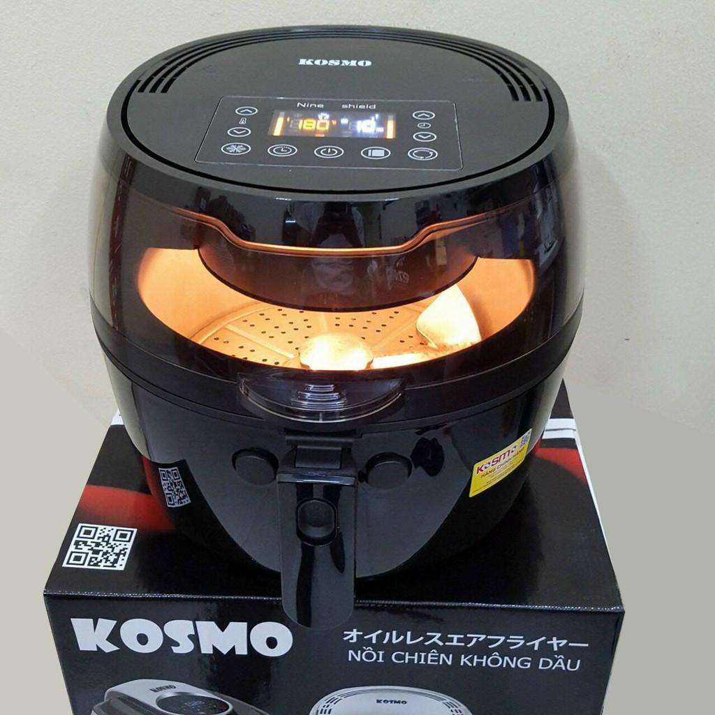 Nồi chiên không dầu Nhật Bản Kosmo 6.5 lit