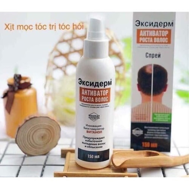 XỊT CHỮA HÓI ĐẦU EKSIDERM ACTIVATOR Nga