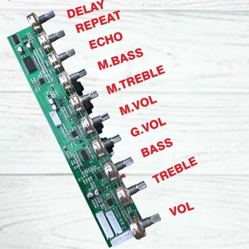 Mạch pre sữa chữa loa kéo mạch pre sữa chữa loa kéo 4 mic