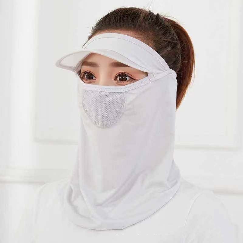 Khẩu trang Ninja có CHÌA che kín mặt chống nắng vải thun lạnh chống tia cực tím MÙA HÈ - chống gió - bụi 2021