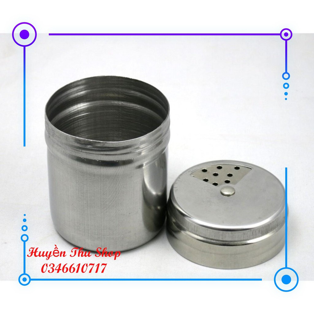 Lọ đựng tăm tiêu bằng inox