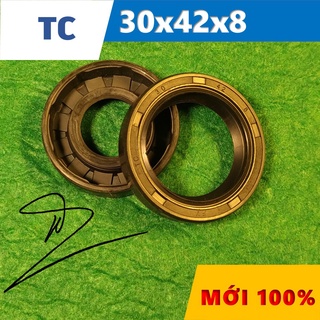 Phớt chặn dầu tc 30x42x8 ( phớt dầu / chắn dầu / lò xo / phớt ben / oil seal tc 30*42*8)