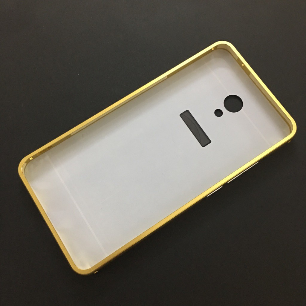 Meizu M5 Note - Ốp lưng điện thoại tráng gương viền kim loại