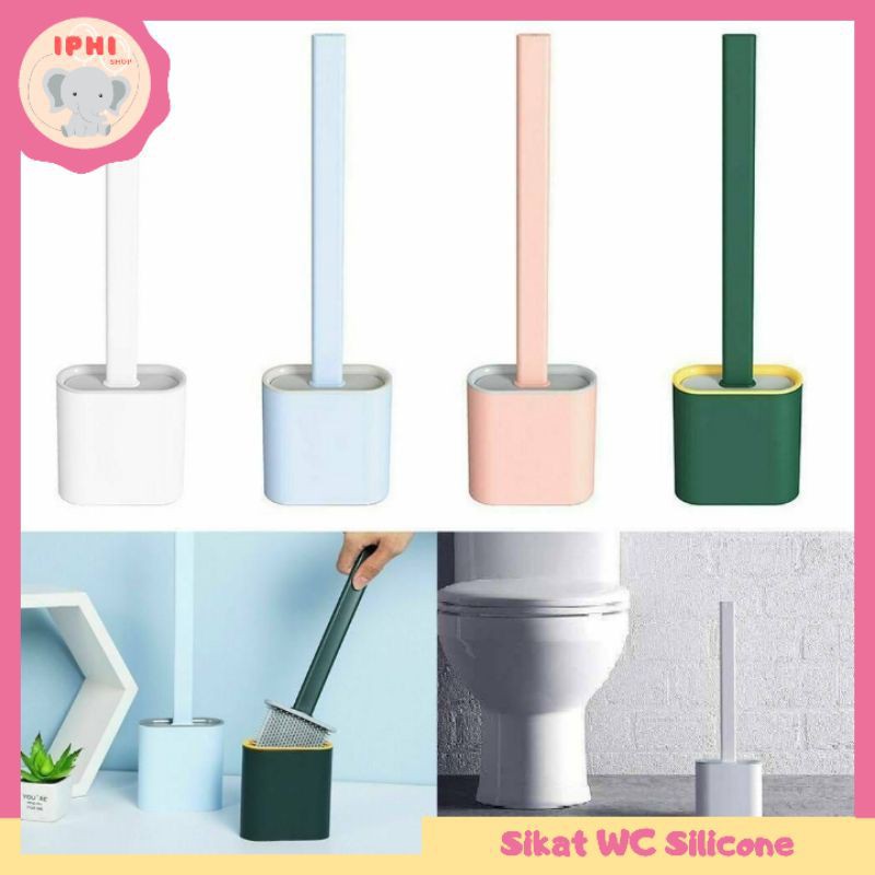 Chổi vệ sinh nhà tắm, cây cọ toilet silicon vệ sinh bồn cầu