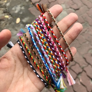 Vòng chỉ mix màu dây rút