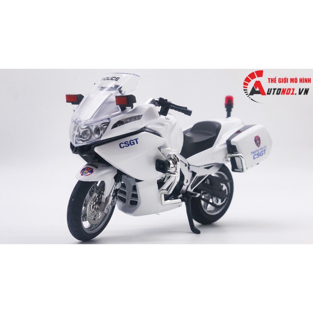 MÔ HÌNH XE YAMAHA FJR 1300 ĐỘ CSGT 1:12 AUTONO1 D011