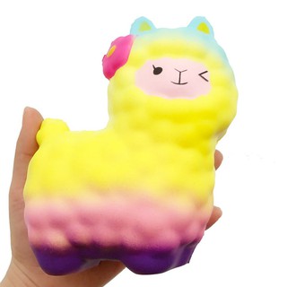Đồ chơi bóp tay hình cừu dễ thương , có mùi thơm shop squishy