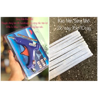 Súng Bắn Keo Nhỏ Tốt (Mua 1 súng tặng 2 keo dài)