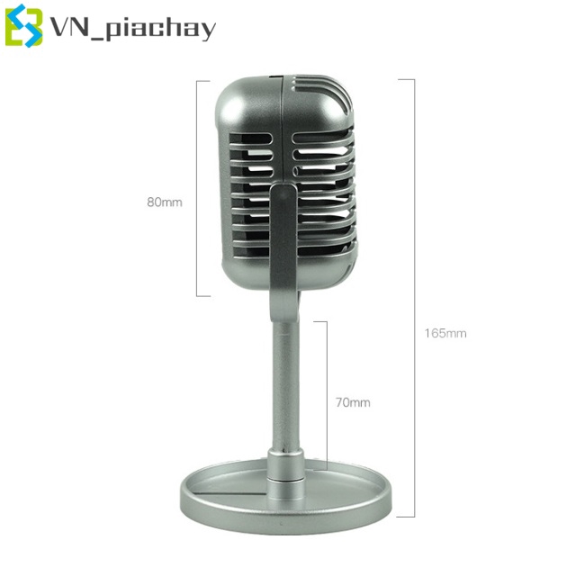 Micro dynamic hát karaoke/thu âm studio/trình diễn trực tiếp phong cách cổ điển có chân đứng thông dụng