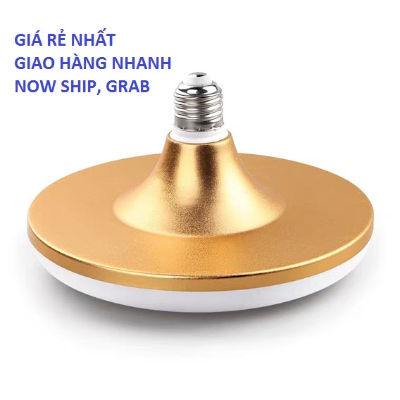 Bóng đèn đĩa bay UFO đui E27 CREALED chống lóa chống cận thị phù hợp trang trí nhà cửa quán hàng văn phòng