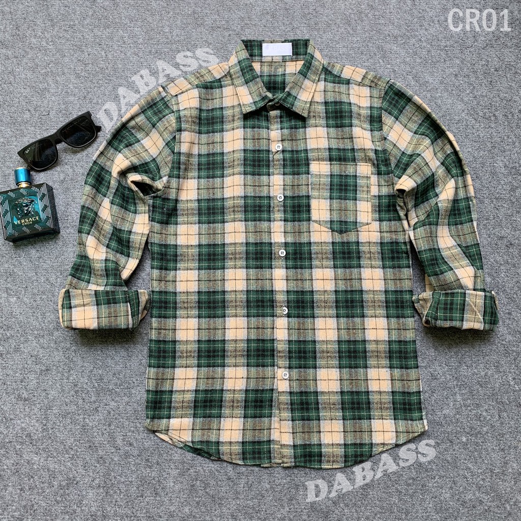 Áo sơ mi nam caro tay dài phong cách siêu hot mới nhất hiện nay | BigBuy360 - bigbuy360.vn