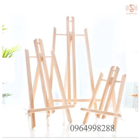 Giá vẽ mini siêu đẹp Phủ bóng PU  gập gọn tiện lợiCao 50cm hàng cao cấp