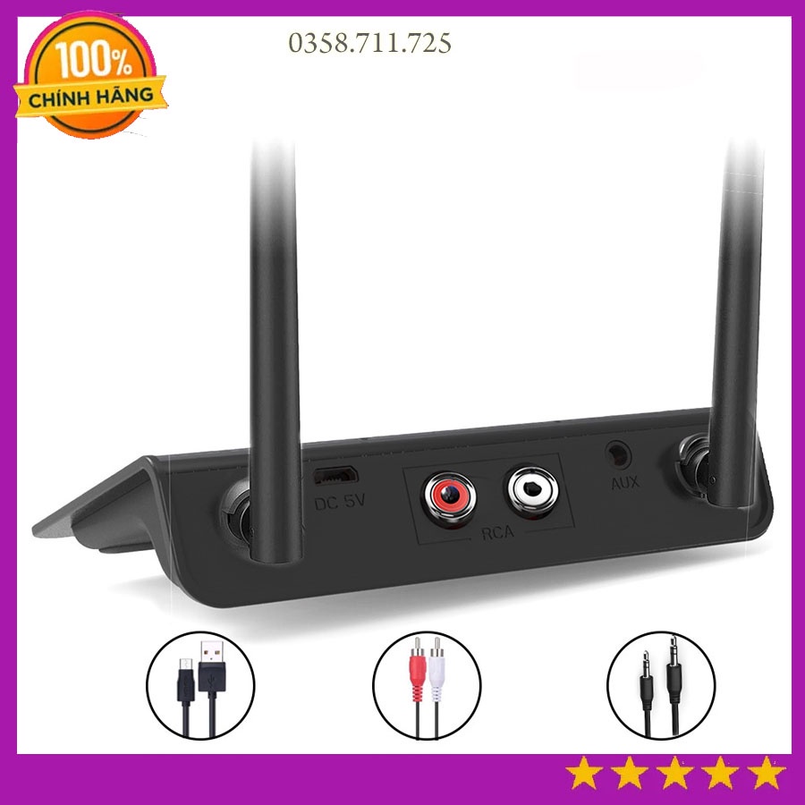 Bộ chuyển đổi bluetooth 5.0 bắt xa và chất lượng vượt trội