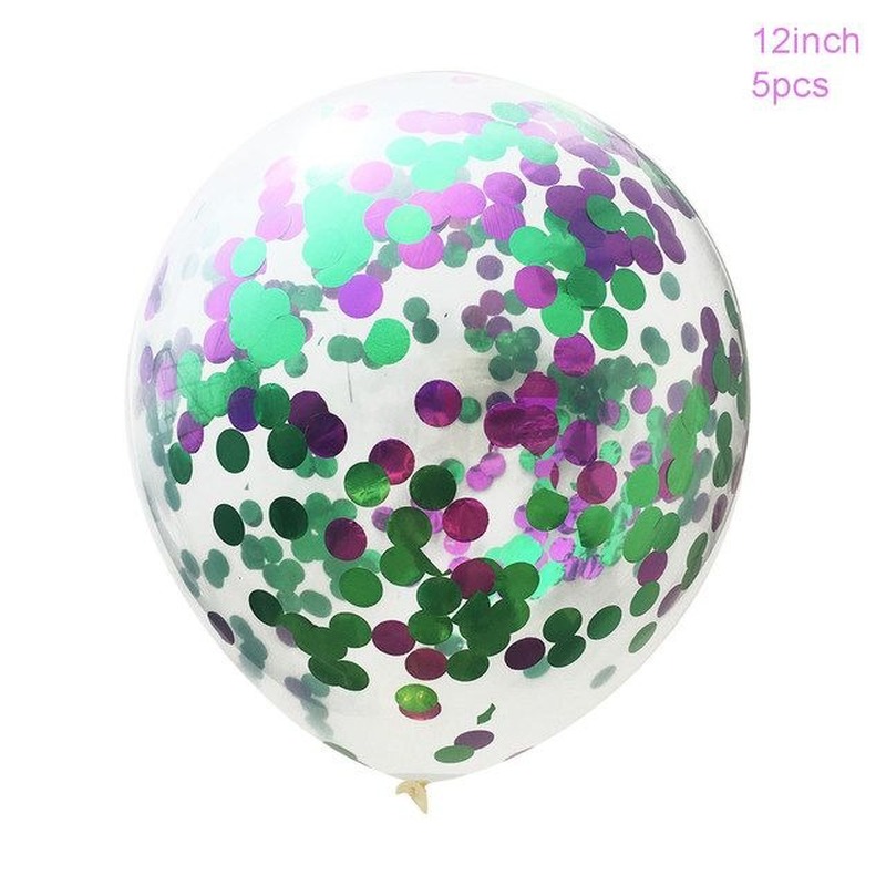 Set 44 Bong Bóng Hình Đuôi Nàng Tiên Cá