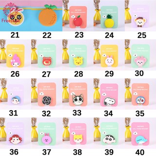 3D Air Holder Cute Cartoon Stand Rabbit Cat Bear Socket For Apple Android Mobile Phone