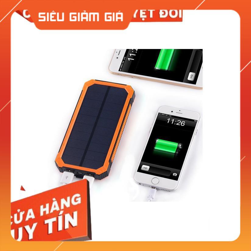 Pin sạc dự phòng năng lượng mặt trời 10000 mAh (RẺ VÔ ĐỊCH)