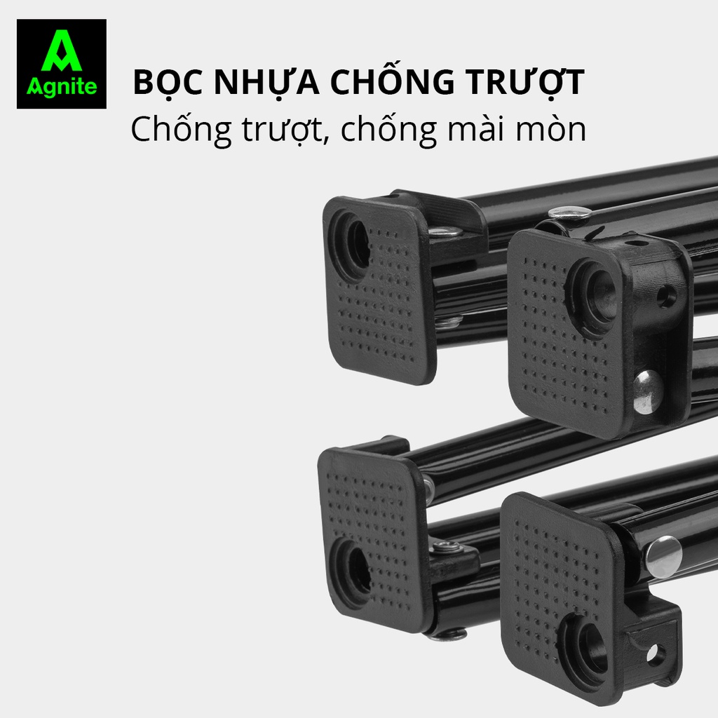 Ghế cắm trại gấp gọn chống nước kèm túi, ghế dã ngoại, câu cá, picnic -  chính hãng AGNITE - 2 size - VS901/VS902