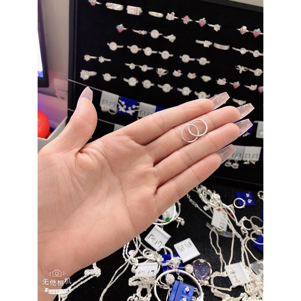 Bông tàu trơn cỡ nhỏ cho bé bạc ta- Người lớn đeo sát tai