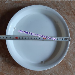 SALE off - đĩa lót chậu nhựa tròn trồng cây D23 đường kính 23cm (đế lót chậu nhựa) cực đẹp.
