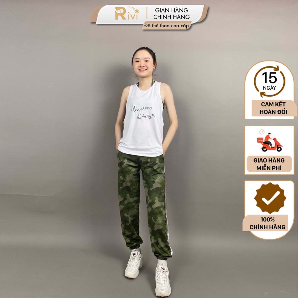 Quần Jog Thun Polly Thể Thao Lính Size M L XL XXL - 678041