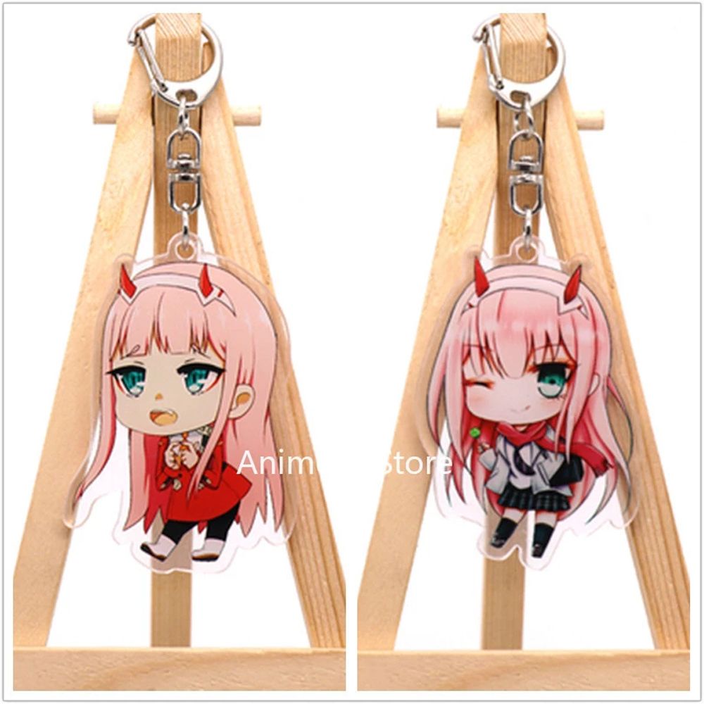 Móc Chìa Khóa Họa Tiết Anime Daring In The Franxx Dễ Thương Bắt Mắt