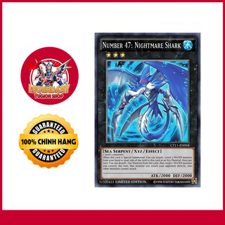 [EN][Thẻ Bài Yugioh Chính Hãng] Number 47: Nightmare Shark