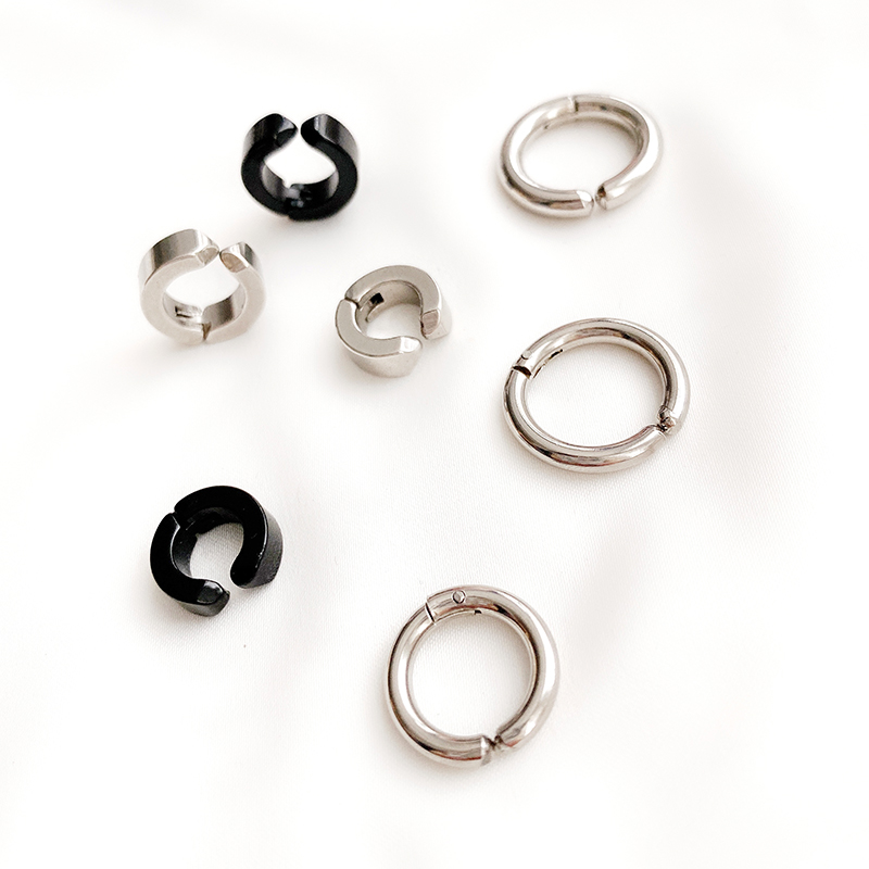 Khuyên Tai Thời Trang Phong Cách Hip Hop Cá Tính