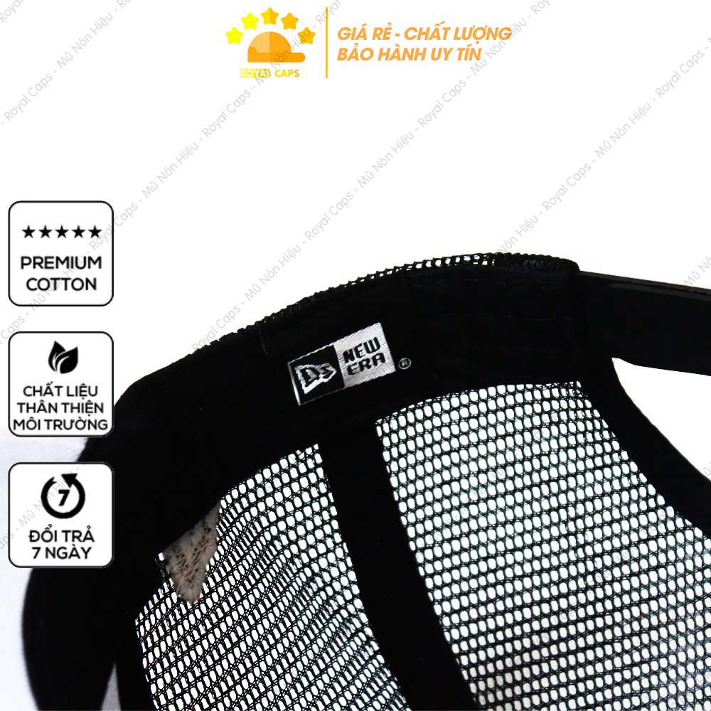 Mũ Lưỡi Trai Nón Lưỡi Trai Lưới Nam Nữ LA Đen Vải Kaki Tốt new era Nón Kết - Royal Caps