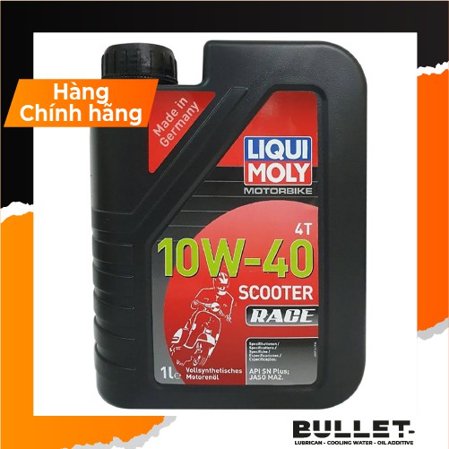 Dầu nhớt Xe Tay Ga Cao Cấp Liqui Moly 4T Scooter RACE 10W40