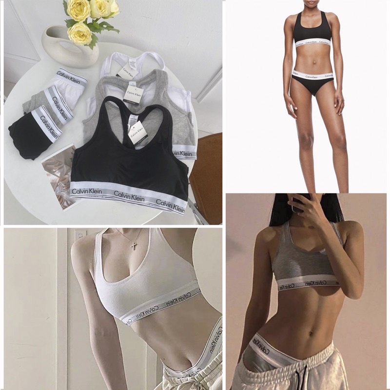 Set bra ba lỗ Cal.vin Klein cá tính