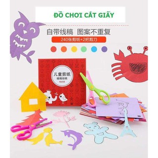 BỘ KÉO CẮT GIẤY THỦ CÔNG CHO BÉ