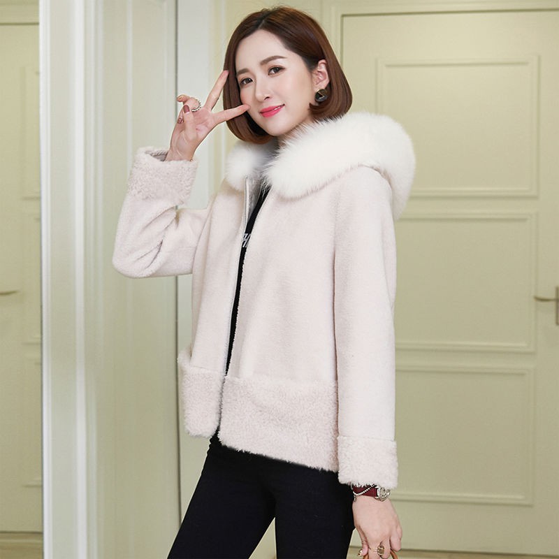 (TK012)Áo khoác lông màu sắc đơn trung tính mũ liền rộng ấm áp đón đông về siêu đẹp | BigBuy360 - bigbuy360.vn