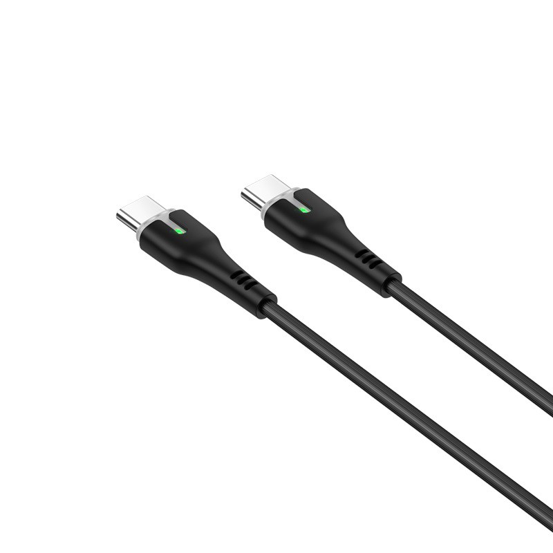 Cáp sạc và truyền data TypeC to TypeC/TypeC to Hoco X45 Surplus 3A (Màu Random)-Nhất Tín Computer