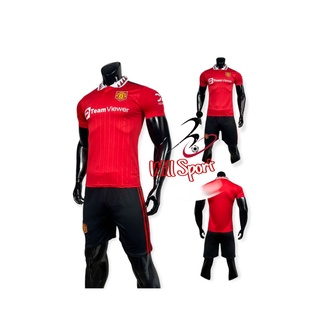 Áo bóng đá đẹp mu _ bộ quần áo bóng đá mu đỏ mùa 2022 sân nhà thun lạnh